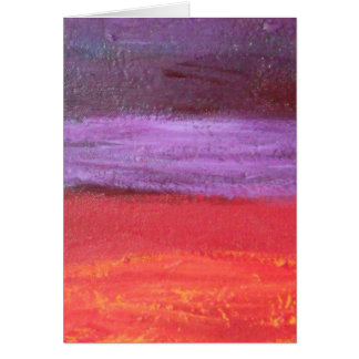 roter und lila Eindruck