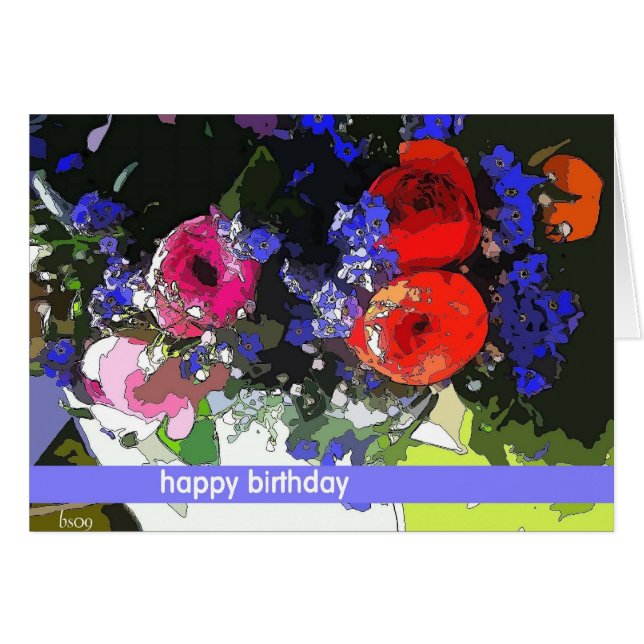 roter und rosa Ranunculus (Vorderseite (Horizontal))