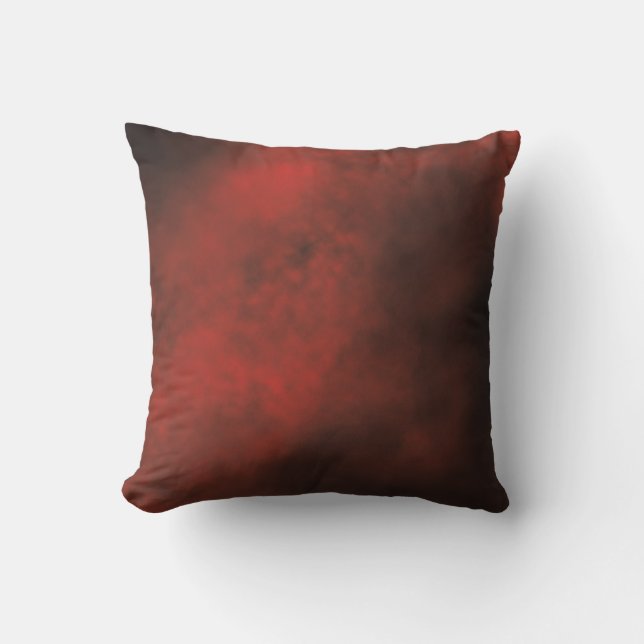 Roter und schwarzer Hintergrund_0001 Kissen (Vorderseite)