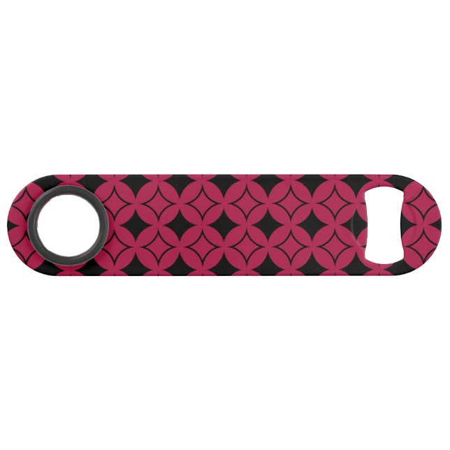 Roter und schwarzer Shippo Speedflaschenöffner (Vorderseite (Horizontal))