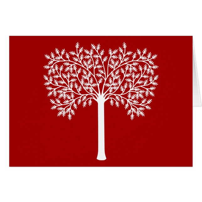 Roter und Weißbaum (Vorderseite (Horizontal))