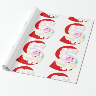 Roter und Weißer Weihnachtsmann Weihnachtsfeiertag Geschenkpapier