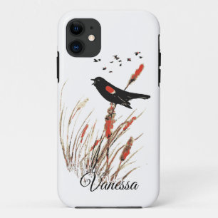 Roter Vogelgezwitscher - Vogelsammlung Case-Mate iPhone Hülle
