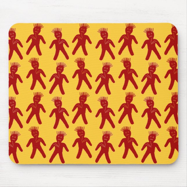 Roter Voodoo Mousepad (Vorne)