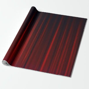 Roter Vorhang Geschenkpapier