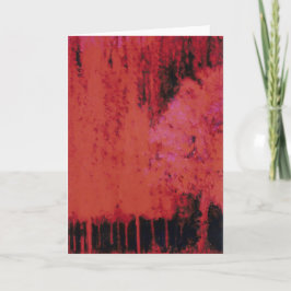 Roter Wald #2 Feiertagskarte