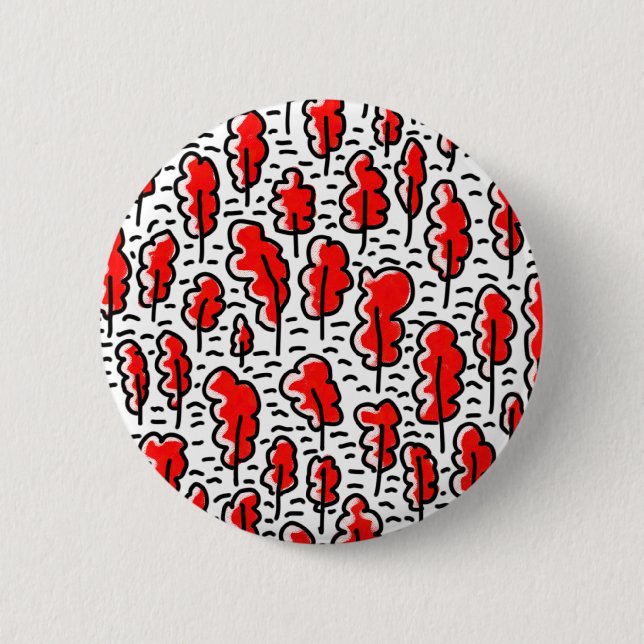 Roter Wald Button (Vorderseite)