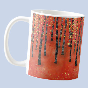 Roter Wald Kaffeetasse