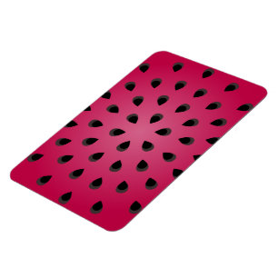 Roter Wassermelone mit Samen Magnet