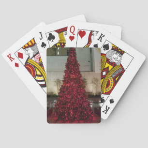 Roter Weihnachtsbaum - NYC Spielkarten