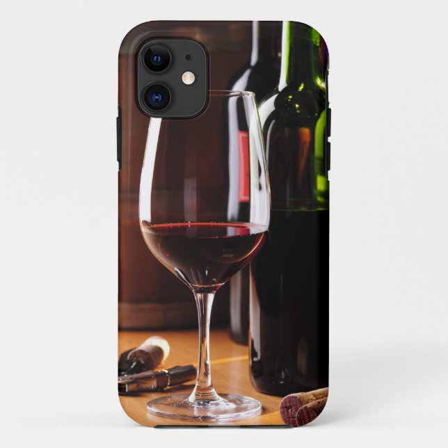 Roter Wein Case-Mate iPhone Hülle (Rückseite)