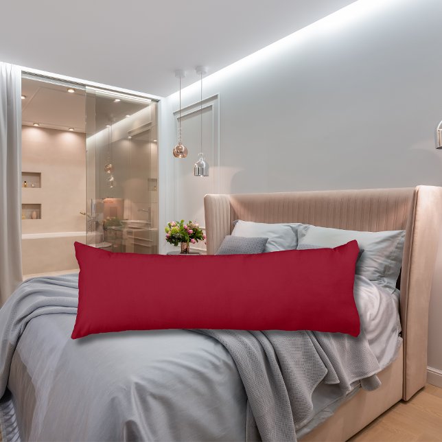 Roter Wein - Farbe | Classic | elegant Seitenschläferkissen (Von Creator hochgeladen)