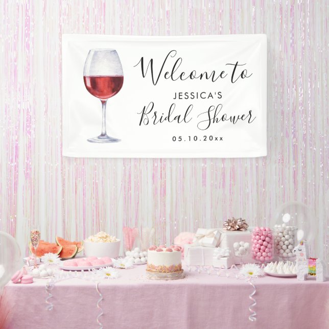 Roter Wein - Feier der Mitgefühl Banner (Party)