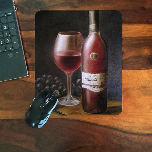 Roter Wein Mousepad (Von Creator hochgeladen)