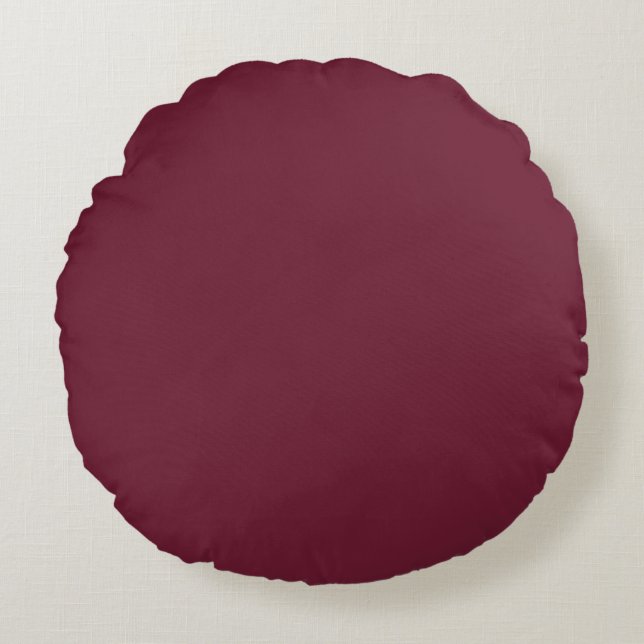 Roter Wein Rundes Kissen (Vorderseite)