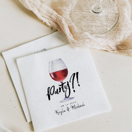 Roter Wein | Sonderfeier Serviette