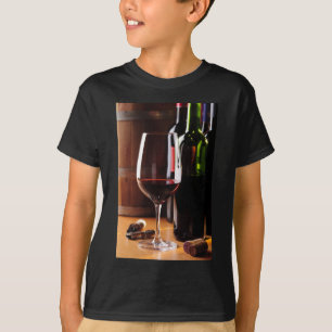Roter Wein T-Shirt
