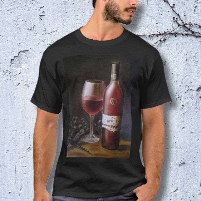 Roter Wein T-Shirt (Von Creator hochgeladen)