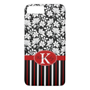 Roter, weißer und schwarzer Name / erste Case-Mate iPhone Hülle