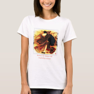 Roter Welpe "Beauty in a Herbst field" T-Shirt