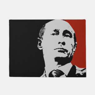 Roter Wladimir Putin Fußmatte