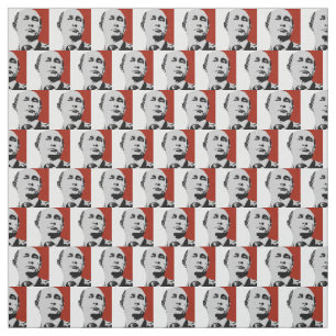 Roter Wladimir Putin Stoff