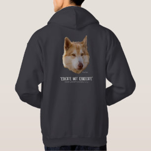 Roter Wolf Hoodie