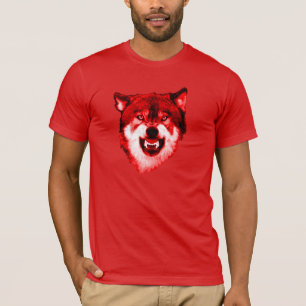 ROTER WOLF-SHIRT T-Shirt