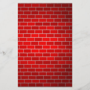 Roter Ziegelstein mit Hintergrundbeleuchtung