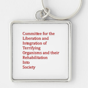 Roter Zwerg Schlüsselanhänger