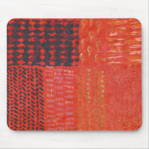 Rotes abstraktes Mauspad