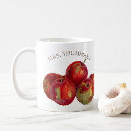 Rotes Apple ernten addieren Namen Tasse