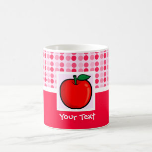 Rotes Apple Kaffeetasse