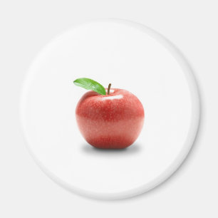 Rotes Apple Magnet