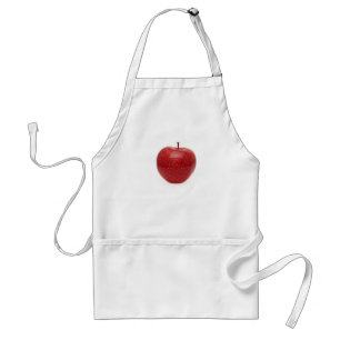 Rotes Apple Schürze