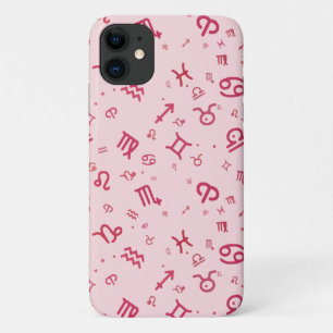 Rotes Astrologie-Sternzeichen  Case-Mate iPhone Hülle