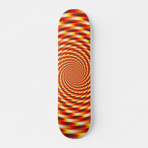 Rotes Auge - Fraktal Skateboard
