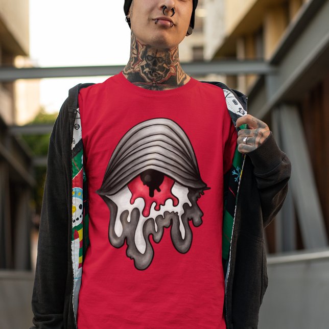 Rotes Auge: Surrealer Horror T-Shirt (Von Creator hochgeladen)