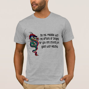 Rotes Auge verwirren nicht mit Drache-T - T-Shirt