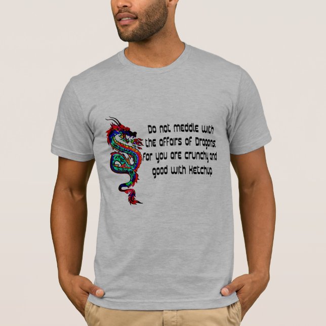 Rotes Auge verwirren nicht mit Drache-T - T-Shirt (Vorderseite)