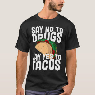 Rotes Band Drogenbewusstsein Sag Nein Zu Drogen Sa T-Shirt