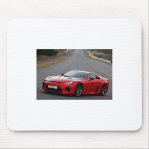 ROTES BENACHTEILIGTES GEBIET MOUSEPAD