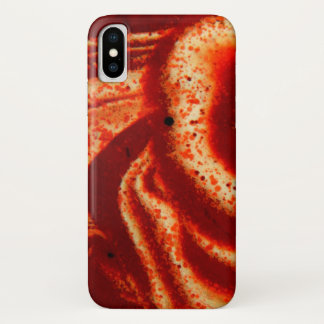 Rotes Bild Jasper Naturstein Schließung Case-Mate iPhone Hülle