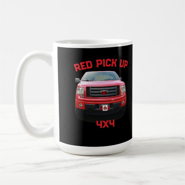 ROTES BILD KAFFEETASSE (Links)