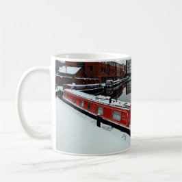 Rotes Boot Kaffeetasse