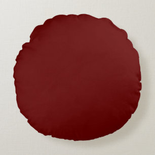 Rotes Bordeaux schlichtes, kräftiges Kissen
