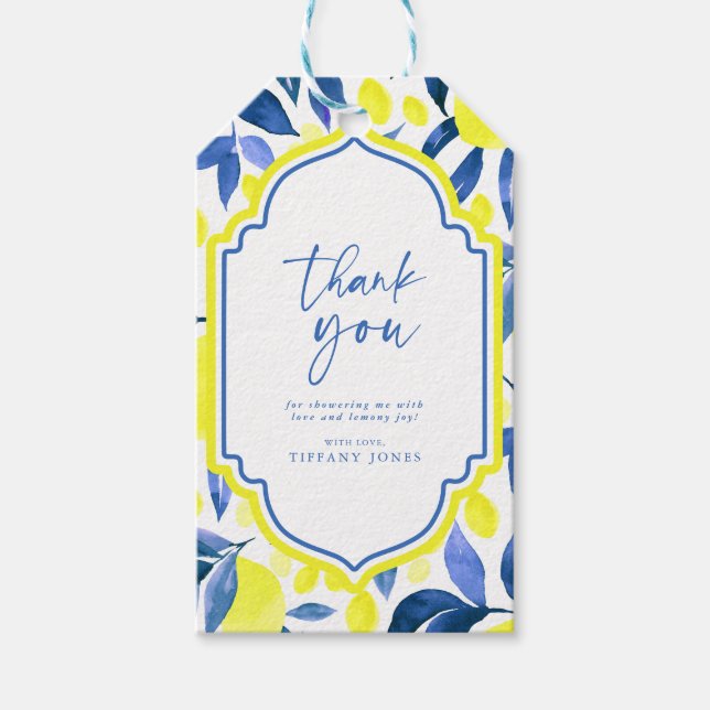 Rotes Brautparty Geschenkanhänger (Vorderseite)