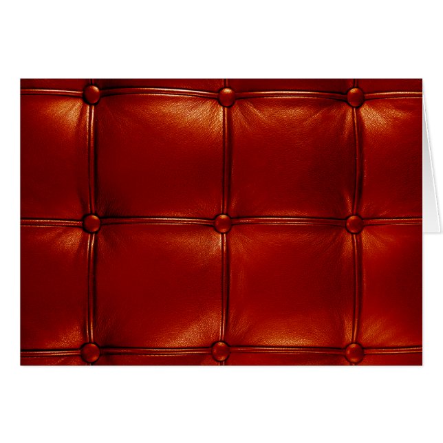Rotes büscheliges Leder (Vorderseite (Horizontal))