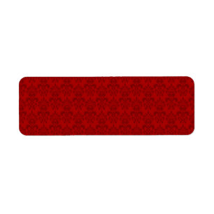 Rotes Damast-Muster
