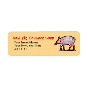 Rotes der Schwein-Metzgerei, Grill, Feinschmecker